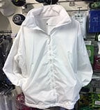 white waterproof reversible jacket